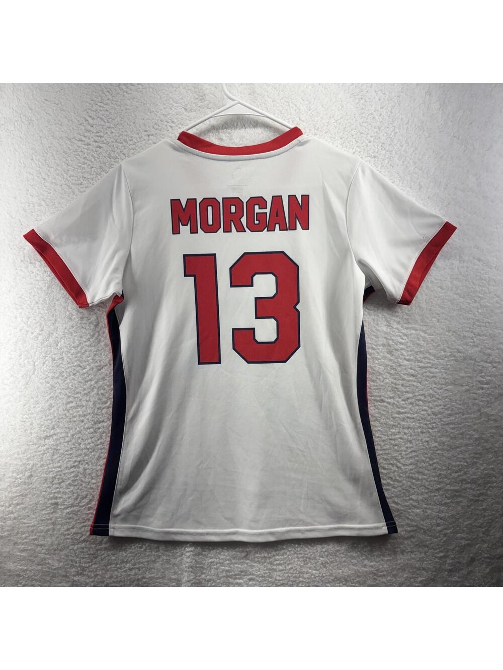 USA Soccer Alex Morgan Jersey #13 USWNT National Team Womens Medium - Picture 2 of 4